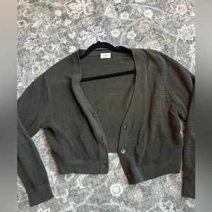 Wilfred cropped cardigan